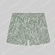 Pockies Boxershort Green Zebra