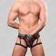 Andrew Christian Unleashed Stretch Lace Garter Thong