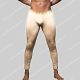 Andrew Christian Champagne Shimmer Legging