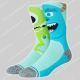 Stance Socks Pixar Monstropolis