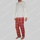 Polo Ralph Lauren L/S Sleepshirt With Woven Pant