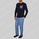 Tommy Hilfiger Flannel Pant Long Sleeve & Slippers