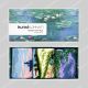 Kunstsokken Monet 3-pack GiftBox