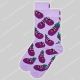 Happy Socks Angry Eggplant Sock