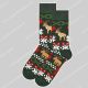 Happy Socks Fair Isle Reindeer Love Sock