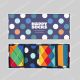 Happy Socks 4-pack Multicolor Sock