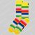 Happy Socks Gradient Stripe Sock