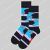 Happy Socks Cat on Stripe Sock