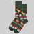 Happy Socks Fair Isle Reindeer Love Sock