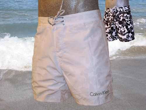 Calvin Klein Swim Reversable Flower Short-182 Calvin Klein Swim Reversable Flower Short-182