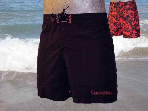 Calvin Klein Swim Reversable Flower Short-178 Calvin Klein Swim Reversable Flower Short-178