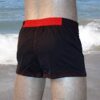 Hom Swim Black-Addict Red Red Boxer
