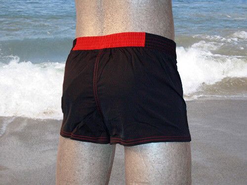 Hom Swim Black-Addict Red Red Boxer