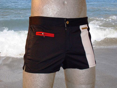 Hom Swim Black-Addict Lineal Boxer