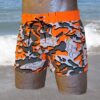 Diesel Swim Barracuda Camo Short-Short