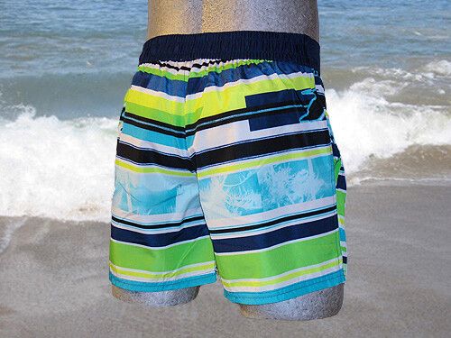 Diesel Swim Blans Stripe Short