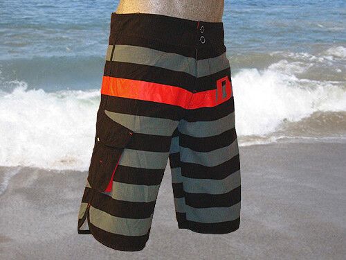 Diesel Swim Deck Stripe Surf-Short