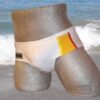 AussieBum Swim Splice Boosterjock Vanilla AussieBum Swim Splice Boosterjock Vanilla