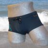 Hom Swim Black-Addict Cubes Hip