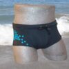 Hom Swim Black-Addict Cubes Hip