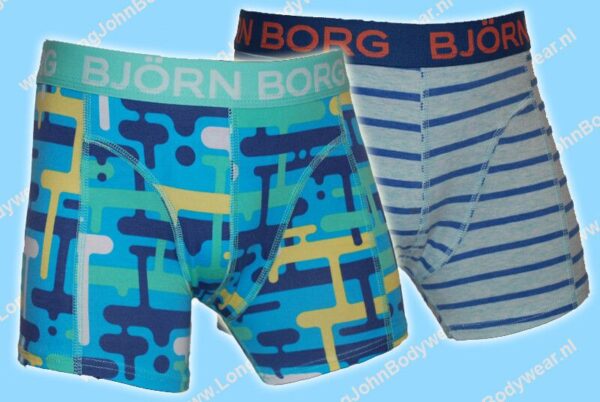 Bjorn Borg Nederland Kids 2-pack Short Melted Mind