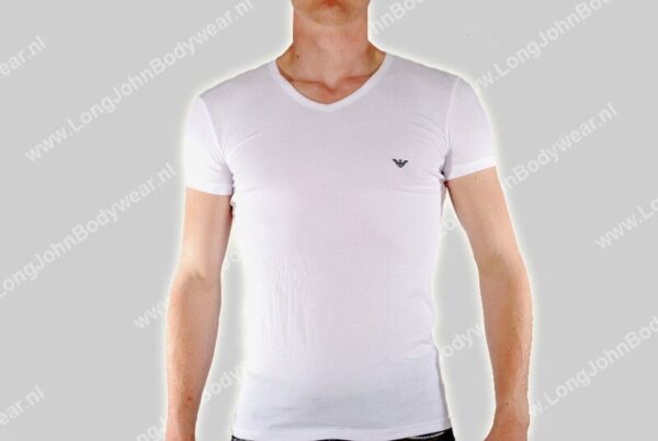 Armani Nederland Basic V-Shirt Eagle