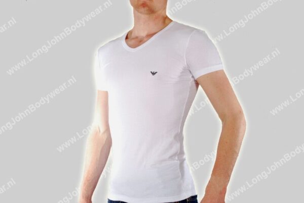Armani Nederland Basic V-Shirt Eagle