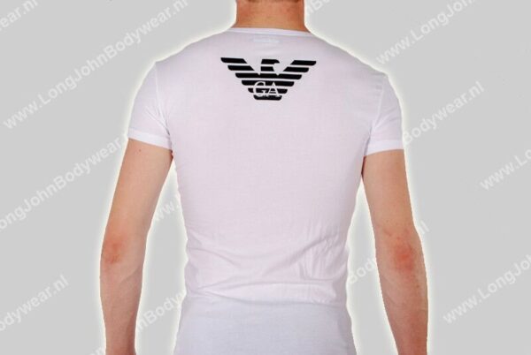 Armani Nederland Basic V-Shirt Eagle