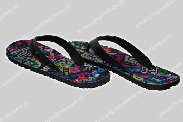 Diesel Nederland Plaja-Splish Flip Flop Slippers Diesel Nederland Plaja-Splish Flip Flop Slippers