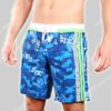 Bikkembergs Nederland Swim Long-Boxer Flower P341