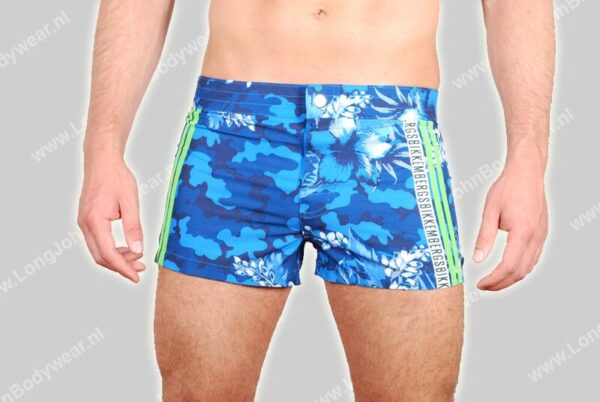 Bikkembergs Nederland Swim Short-Boxer Flower P341