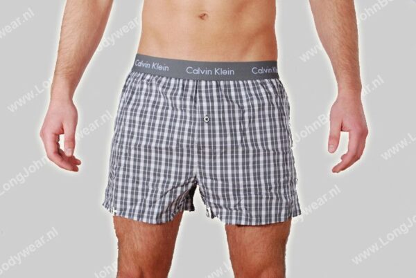 Calvin Klein Nederland Woven Boxer 2-Pack Slim-Fit