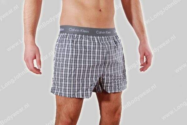 Calvin Klein Nederland Woven Boxer 2-Pack Slim-Fit