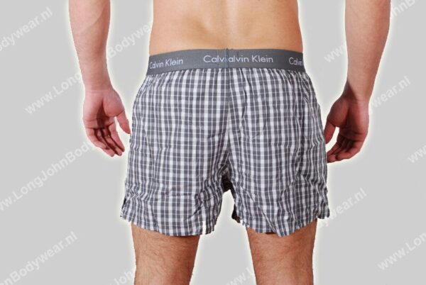 Calvin Klein Nederland Woven Boxer 2-Pack Slim-Fit
