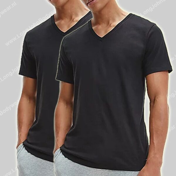 Calvin Klein 2-pack Modern Body-Defining Fit V-shirt Calvin Klein 2-pack Modern Body-Defining Fit V-shirt