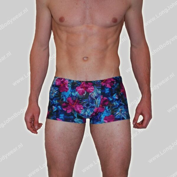 Bikkembergs Nederland Swim Trunk Ibiscus
