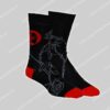 Diesel Nederland Socks Ray Black-Rose