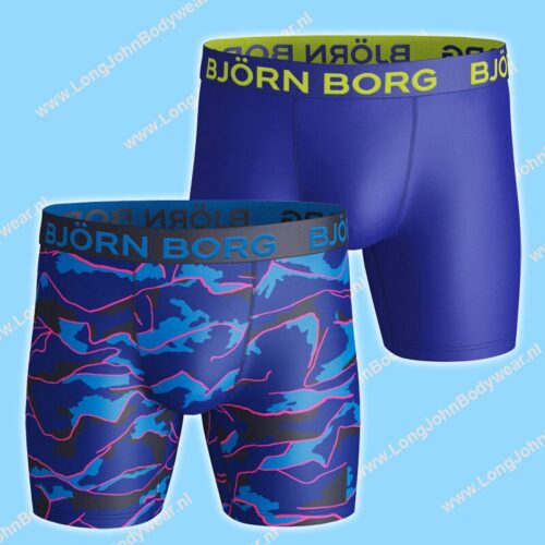 Bjorn Borg Nederland Kids Sports-Short 2-Pack Abstract Camo Bjorn Borg Nederland Kids Sports-Short 2-Pack Abstract Camo