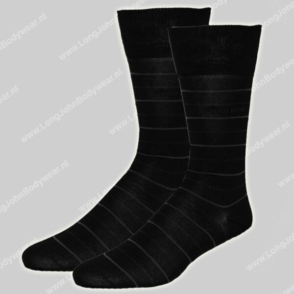 Hugo Boss Nederland Socks 2-Pack Fine Stripe Hugo Boss Nederland Socks 2-Pack Fine Stripe