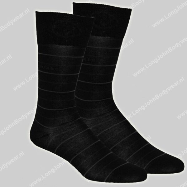 Hugo Boss Nederland Socks 2-Pack Fine Stripe Hugo Boss Nederland Socks 2-Pack Fine Stripe