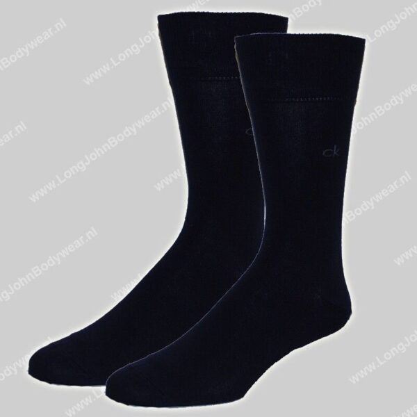 Calvin Klein Nederland Socks 2-Pack Casual Flat Knit Cotton Calvin Klein Nederland Socks 2-Pack Casual Flat Knit Cotton