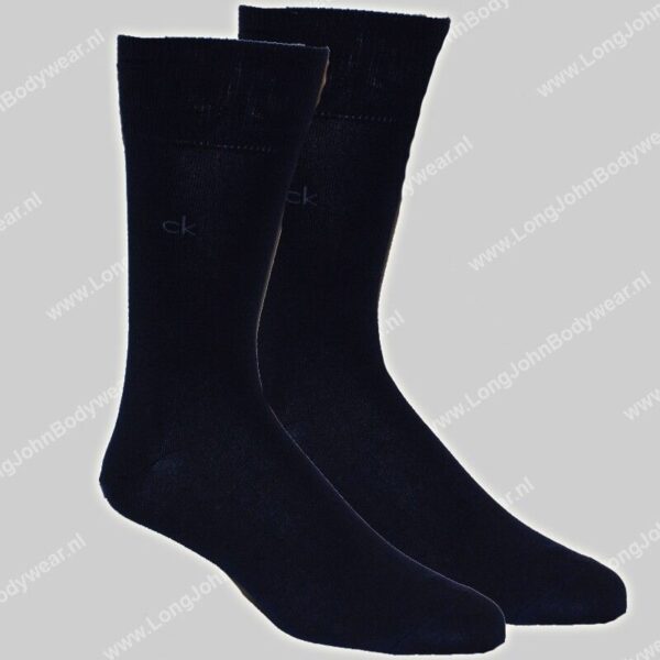 Calvin Klein Nederland Socks 2-Pack Casual Flat Knit Cotton Calvin Klein Nederland Socks 2-Pack Casual Flat Knit Cotton