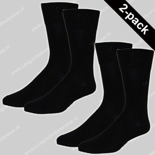 Calvin Klein Nederland Socks 2-Pack Casual Flat Knit Cotton