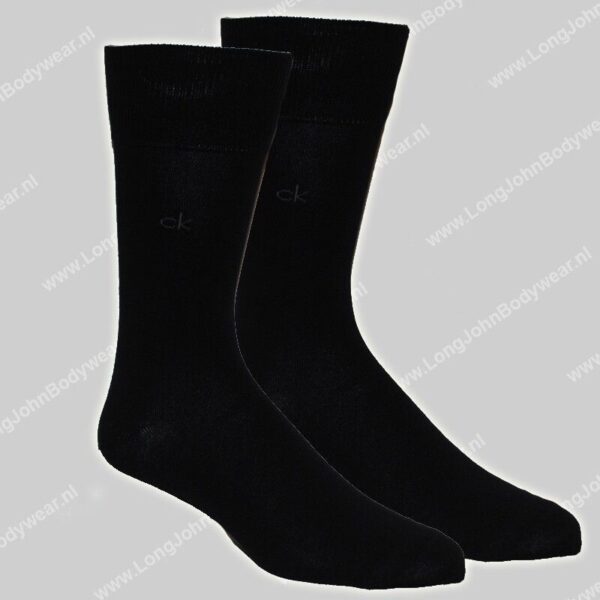 Calvin Klein Nederland Socks 2-Pack Casual Flat Knit Cotton Calvin Klein Nederland Socks 2-Pack Casual Flat Knit Cotton