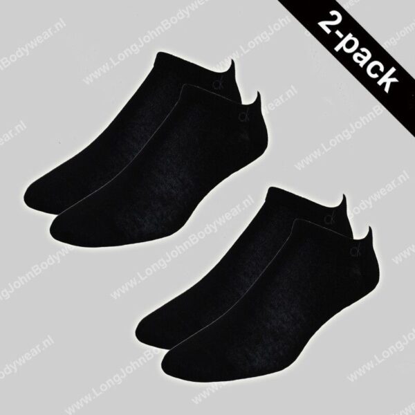 Calvin Klein Nederland Short-Socks 2-Pack Casual Liner Calvin Klein Nederland Short-Socks 2-Pack Casual Liner