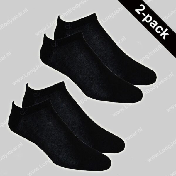 Calvin Klein Nederland Short-Socks 2-Pack Casual Liner Calvin Klein Nederland Short-Socks 2-Pack Casual Liner