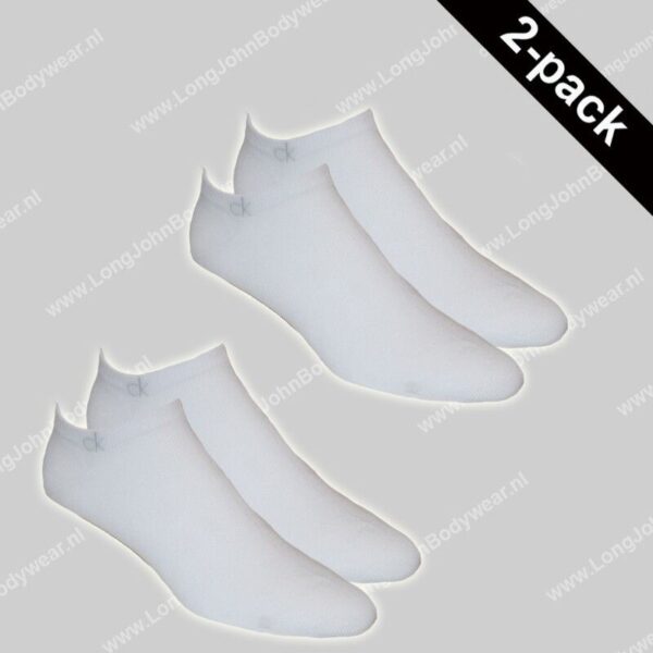 Calvin Klein Nederland Short-Socks 2-Pack Casual Liner Calvin Klein Nederland Short-Socks 2-Pack Casual Liner