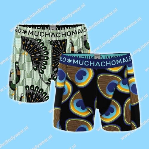 MuchachoMalo Kids Nederland Short 2-Pack Proud as a Peacock MuchachoMalo Kids Nederland Short 2-Pack Proud as a Peacock