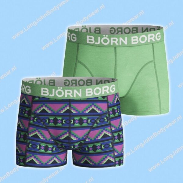 Bjorn Borg Nederland Kids Short 2-Pack LA Abstract Bjorn Borg Nederland Kids Short 2-Pack LA Abstract