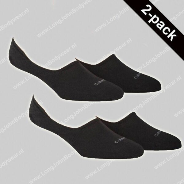 Calvin Klein Nederland No Show Socks 2-Pack Calvin Klein Nederland No Show Socks 2-Pack